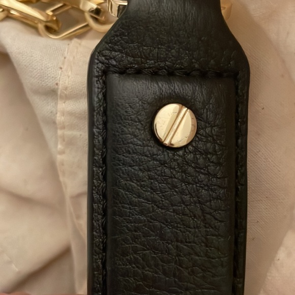 Tory Burch Amanda Crossbody Black Leather Logo Bag - Picture 12 of 14